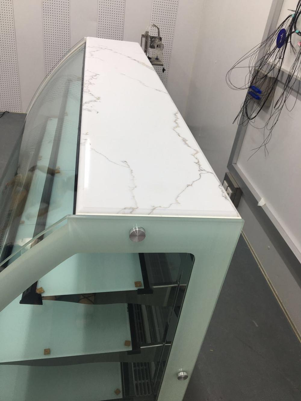 Hot sale bakery automatic defrosting display cabinet refrigeration equipment with CE/ETL