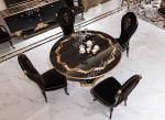 Alibaba wholesale Chinese Antique Luxury Round Wooden Dining Table TN-005