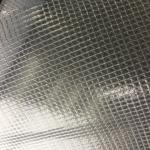 Clear PVC Mesh Fabric Tarpaulin Clear White Transparent Fabric