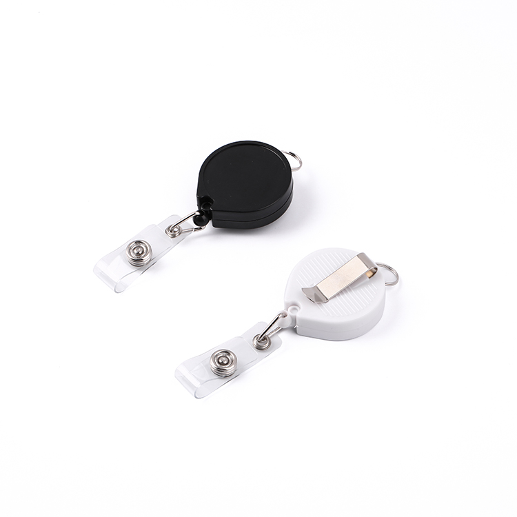 Deyi Badge Reel Belt Clip Badge Reel Retractable for Teachers, Students, Office Workers