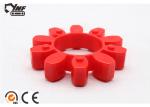 Elastic Excavator Engine Parts Jaw Flex Coupling Abrasion - Resistant