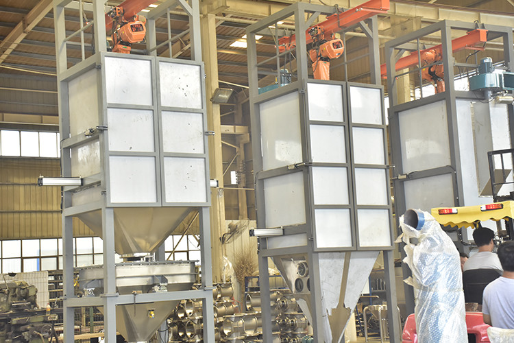 500 - 2000kg Ton Bag Unpacking Machine With Weighing System
