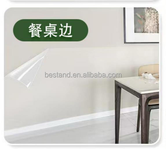 Waterproof Moisture-Proof Anti-Scratch Transparent Static Wall Protective Film Glue-Free Adsorption Thickness 0.16mm-0.18mm