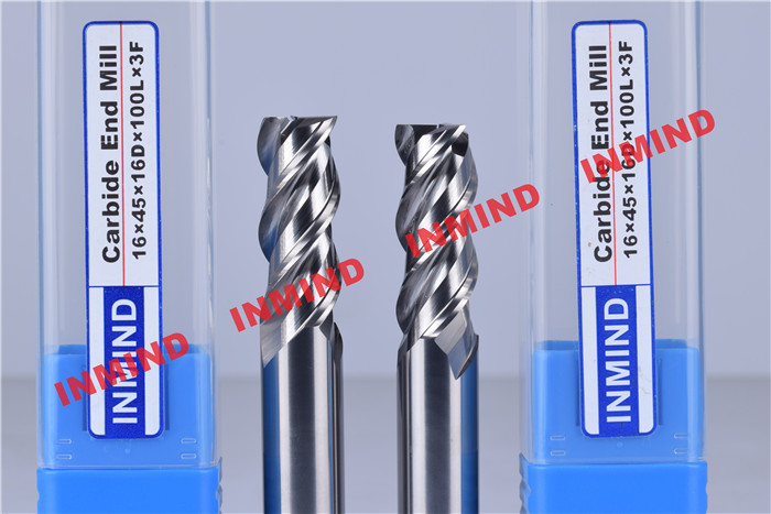 Dia 1 - 20 mm Milling Bits For Aluminum , Highly Polished End Mill Drill Bits