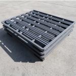 Movable Rack Steel Pallet Durable Storage Metal Pallet