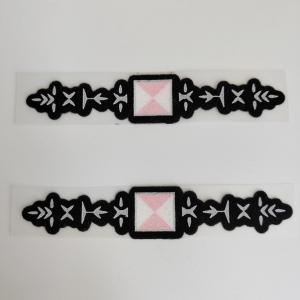 Raised Flocking Logo Customized 3D Heat Transfer For Clothes