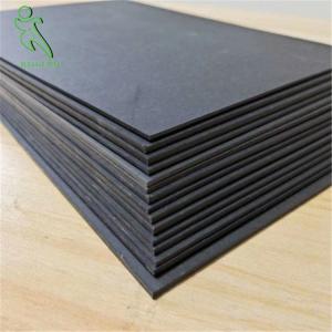 China Anti Curl 150g 180g 200g Black Cardboard Paper Roll wholesale