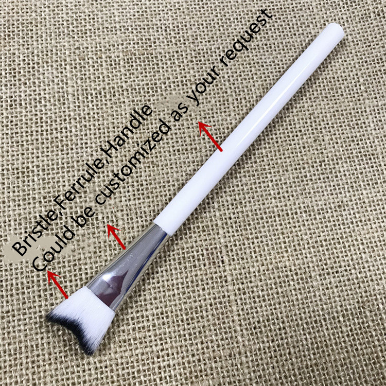 Eyelash Extension Cleanser Cleaner Cleaning Spoolie Brush   Curved Eye Fluffy Lash Cleansing Brushes