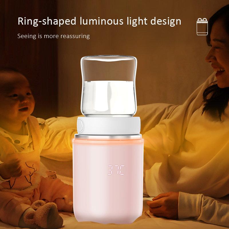 Fast Heating Smart Baby Bottle Usb Milk Bottle Warmer Portable Thermal Bottle Warmer 8800mah