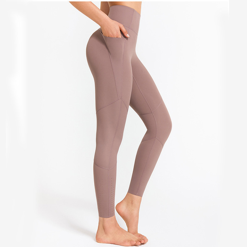 Nylon High Waisted Workout Sets Shockproof Womens 2 Piece Gym Set