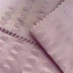 Seersucker Polyester Microfiber Fabrics 75DX150D 140 Gsm 150CM Anti Bacteria