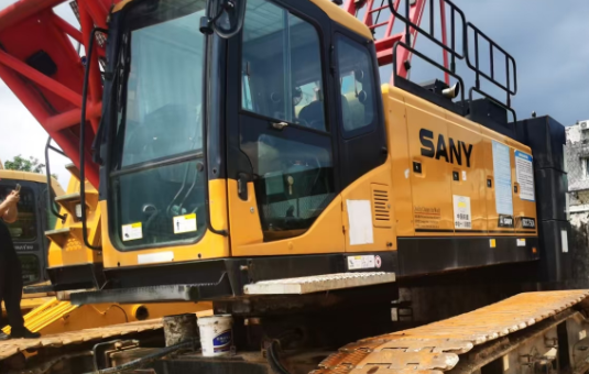Mobile Crane Sany Model SCC750A 2020 Used GPS Satellite Positioning