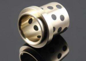 China Copper Cast Bronze Bearings / Flanged Bronze Bearings -250~+400℃ wholesale