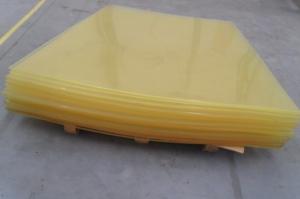 China Elastic Industrial Polyurethane Rubber Sheet , Abrasion Resistant PU Wear Plate wholesale