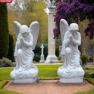 Life Size Western Angel Marble Sculpture