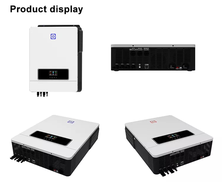 120V 230V Ac On Off Grid Solar Hybrid Inverter 3Phase 4Kw 5Kw 8Kw 10Kw Hybrid Solar Inverter With Mppt Charge Controller