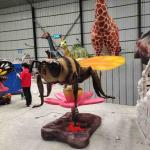 Color Natural Realistic Animatronic Animals Life Size Bee Model