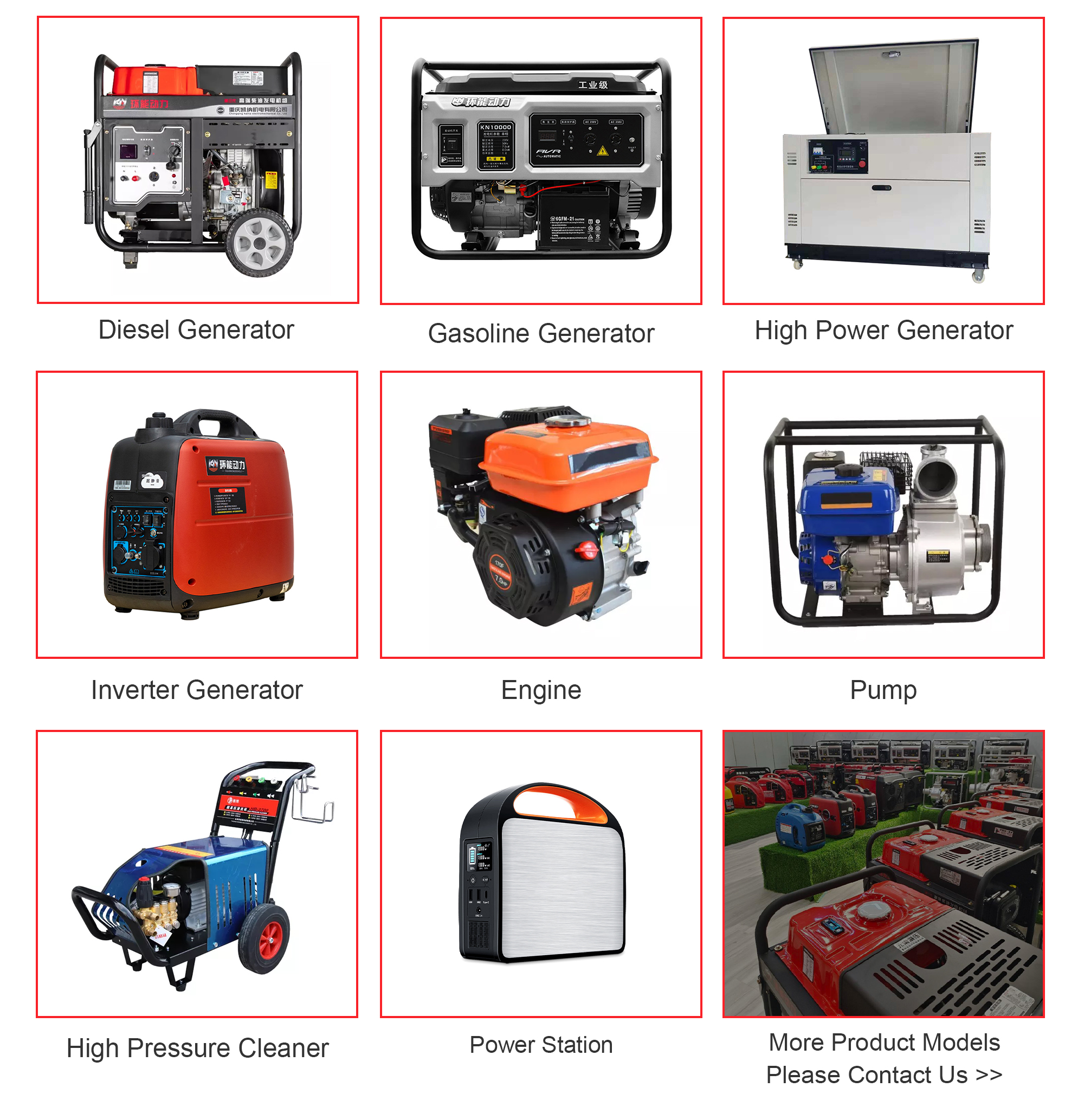 Single Cylinder 4-Stroke Air Cooled Generator without Engine / ISO9001 3 kW 220 Volt 2.8kW 3kW Petrol Gasoline Generator Set