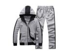 Personalised Youth Sports Uniforms , Grey Color 100% Cotton Team Athletic