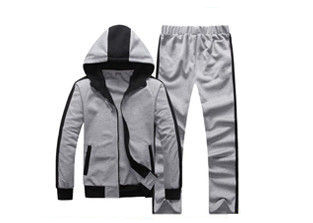 Personalised Youth Sports Uniforms , Grey Color 100% Cotton Team Athletic