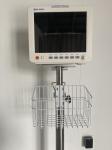 Medical patient monitor trolley and stainless steel medical cart