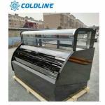 R134a Air Curtain Refrigerator 450L Pastry Chiller Display