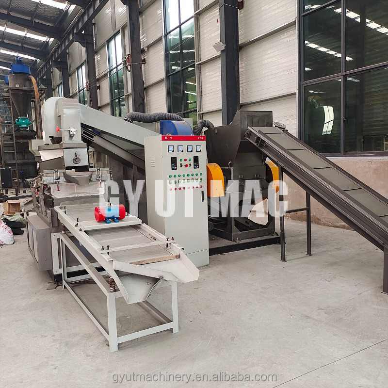 Support Single-Phase Cable Grinder Machine for Recycling Material Waste Copper Wire Cable