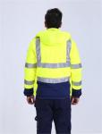 100%Polyester HIVIS Work Clothes 290gsm Hi Vis Trench Coat