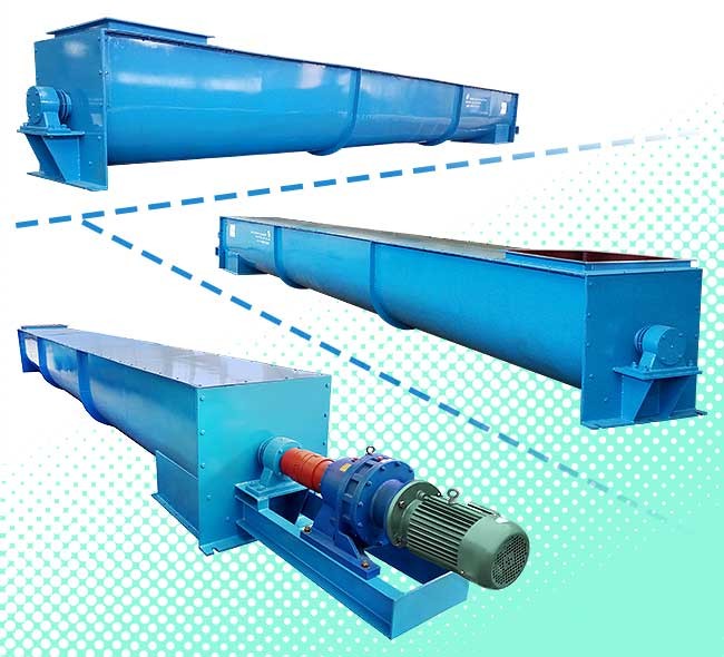 Bulk Material Feed Screw Auger ,Auger Conveyor Heat Resistant Convenient