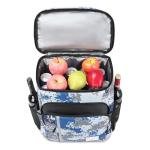 Food Camo Insulated Cooler Bag Backpack Lunch Pockets 34x23x43cm