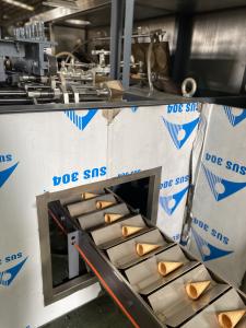 China Single Baking 4000pcs/H Suger Cone Manufacturing Machine on sale