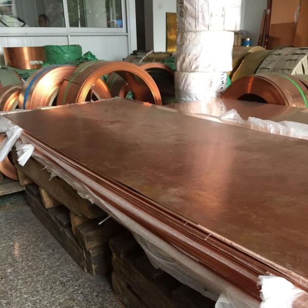 ASTM Grade C10200 / 102 / C1020 Copper Plate Thickness 0.4 - 200mm Copper Sheet
