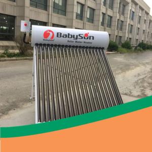 China Freestanding solar domestic hot water systems low pressure solar water heater wholesale