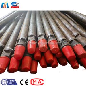 China Black Soil Drill Rod 50-150mm Rock Drill Extension Rod 500-1000mm Length wholesale