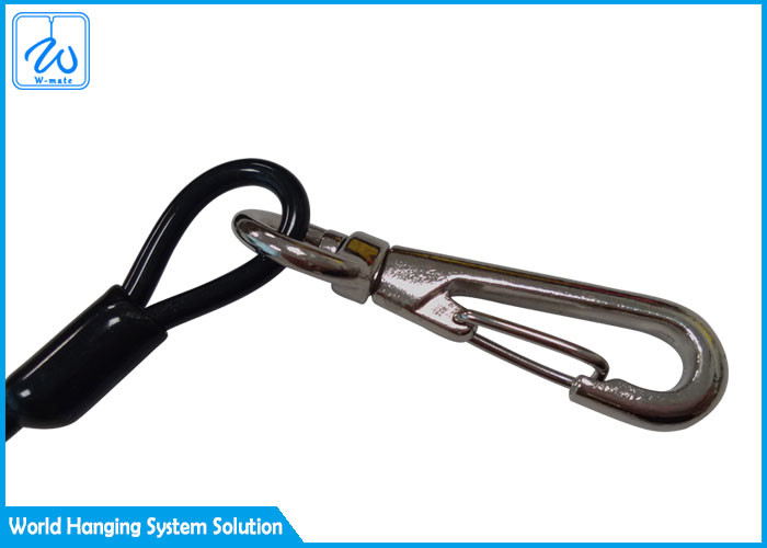 Flexible Scaffolding Spring Loaded Tool Lanyard with Loop and Hook