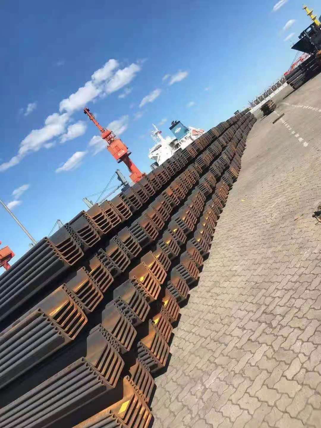 Sy295 Q235 Q345 Q345b Structural Steel Sheet Pile Type U Hot Rolled