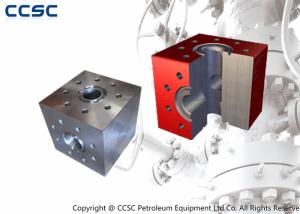 China Field - Proven Xmas Tree Wellhead Parts Forged Cross And Tee Abrasion Resistant wholesale