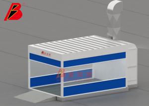China Electric Curtain Prep Station Spray Line Booth Fast Repair System Paint Booth wholesale