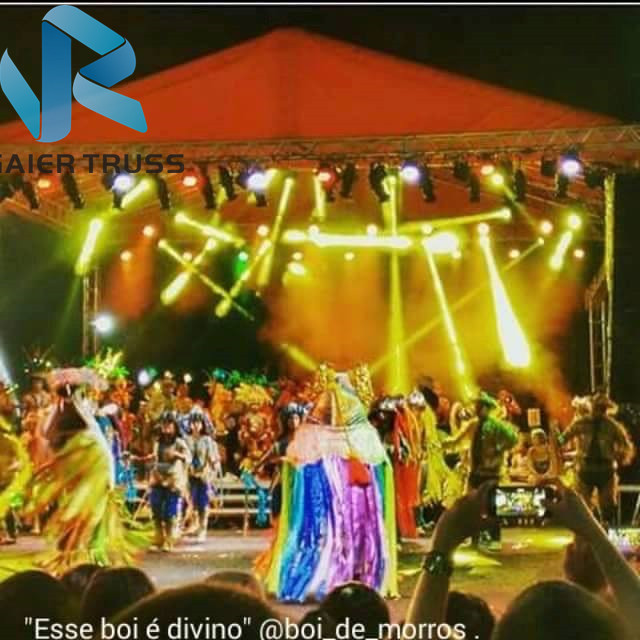Lightweight Sgaier Truss High Performance For Stage / Roof Easy To Build Up