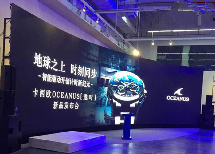 Round Flexible Curved LED Screen P2.5 mm 160000 dots/sqm For Entertainment
