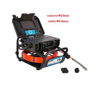 China 30m Reel H.264 Sewer Inspection Camera Plumbing Drain Camera With Meter Counter wholesale