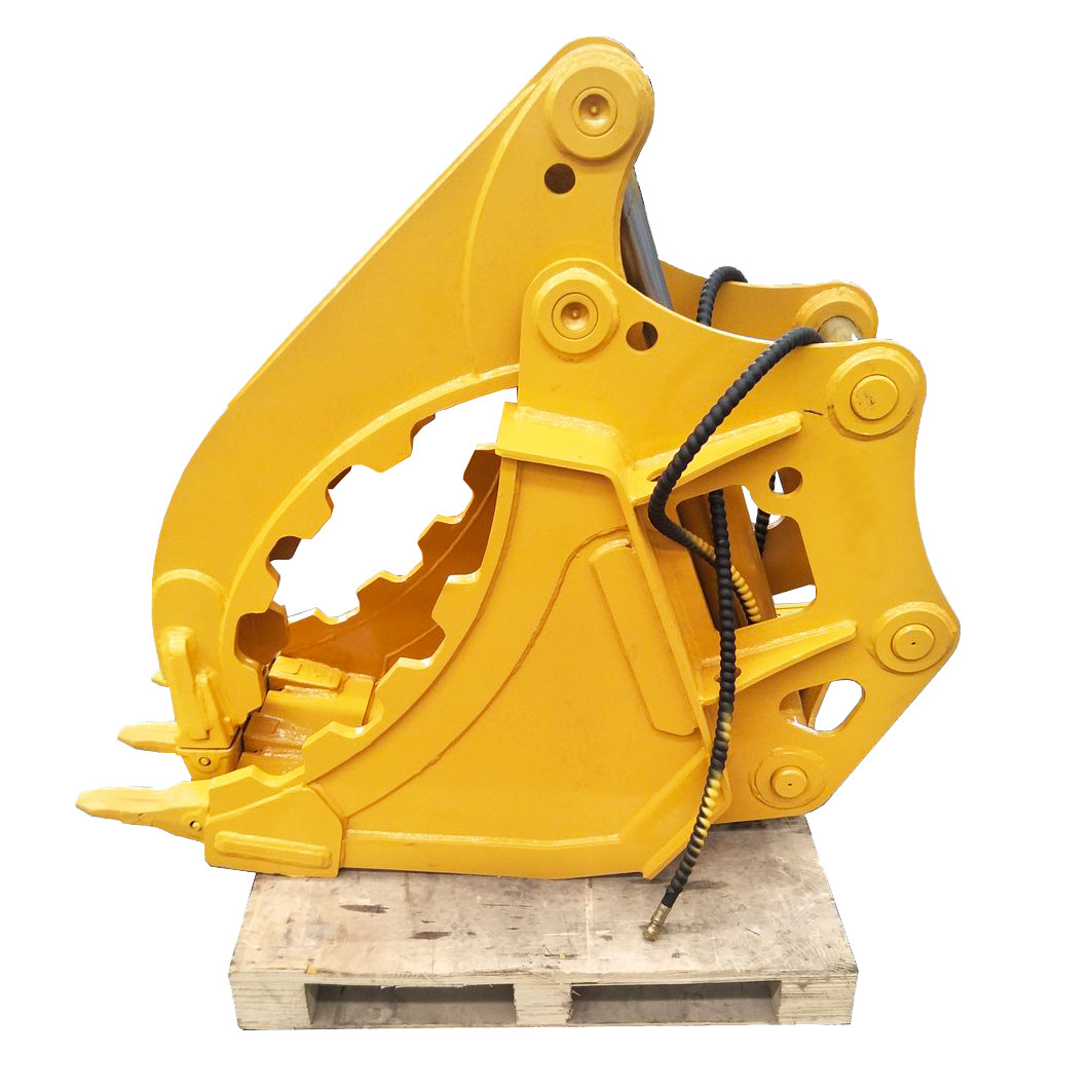 Wood Grabbing Excavator Thumb Bucket 2000mm Opening Width Q355B