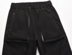 Small Quantity Clothing Factory Men'S Elastic Waist Loose Workwear Casual Cargo