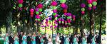 White Lantern Wholesale, Spot Wedding Paper Lanterns, Children's Drawing