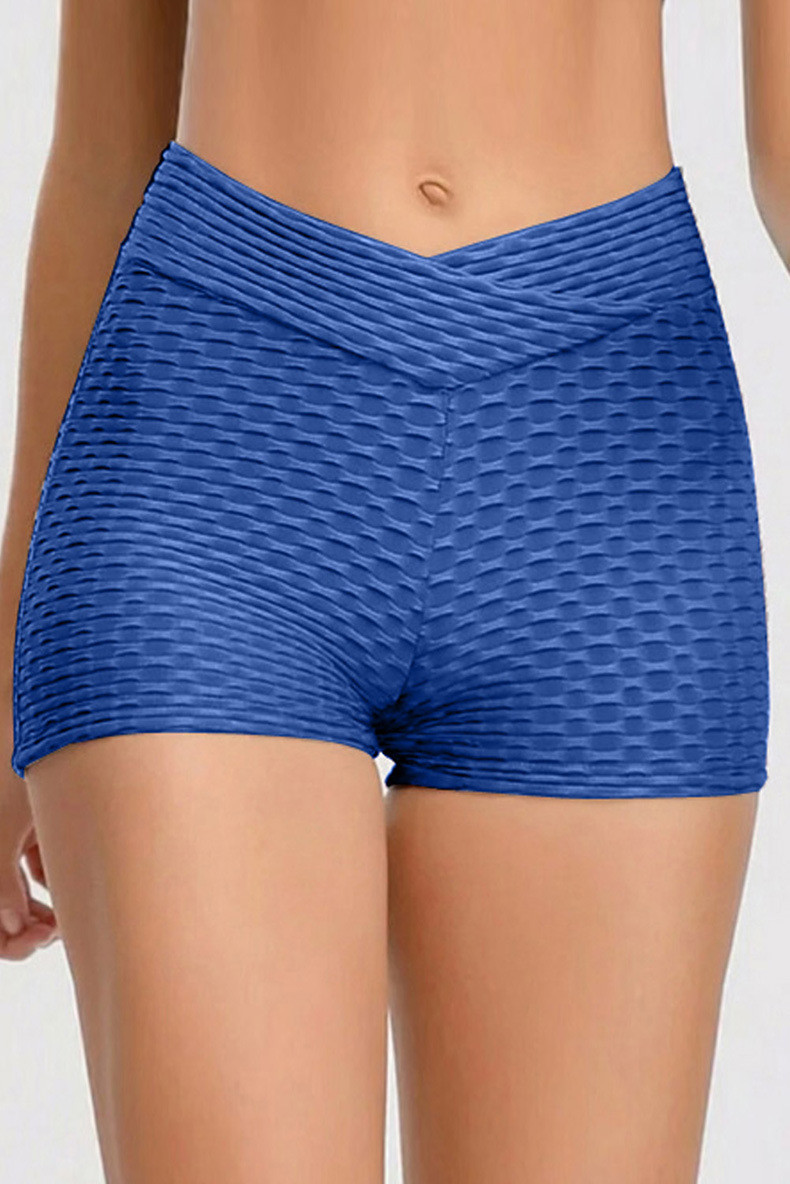 Spandex Polyester Women'S Running Shorts , Dry Fit Women'S Booty Shorts