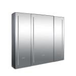wholesale Luxury Aluminum Alloy medicine cabinet bathroom smart anti-fog mirror