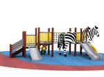 Preschool Kids Outdoor Playground Equipment , Children Play Equipment