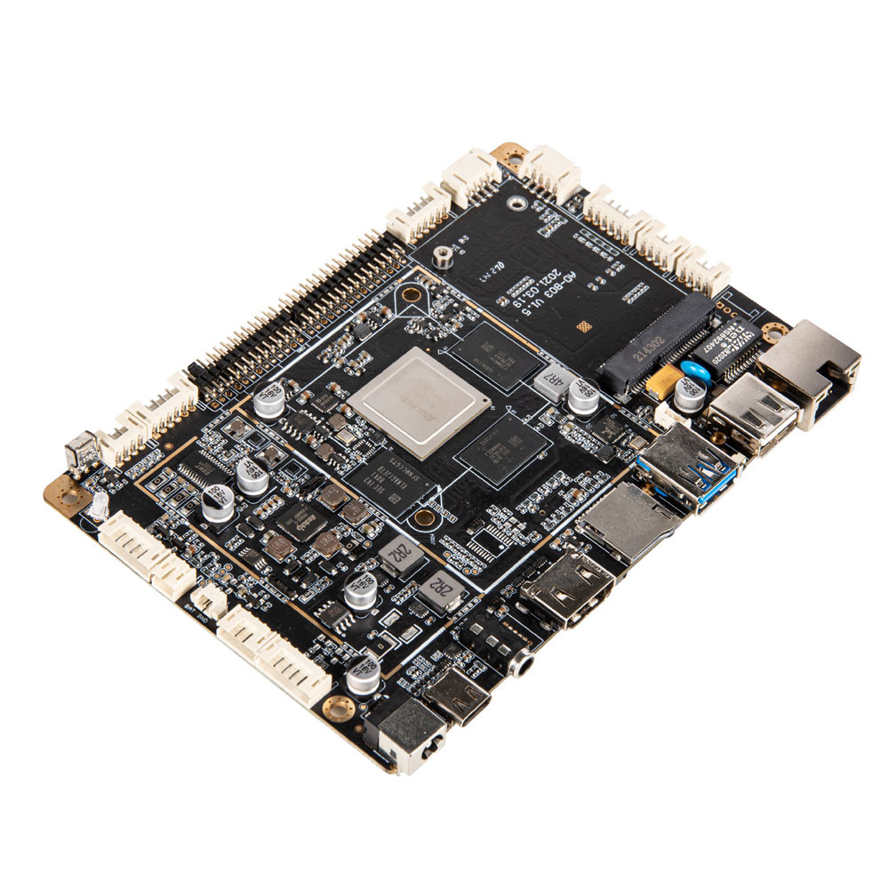 RK3568 Media Player with Multiple Network and Interactive Interfaces for Digital Advertising Machine