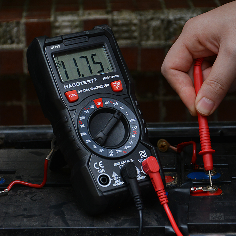 200V Handheld Voltage Tester , 200mA Pocket Voltage Tester