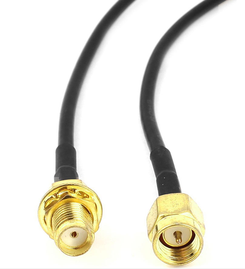RG400 Pigtail Adapter BNC RF Coaxial Connector Male To Male 10cm Cable